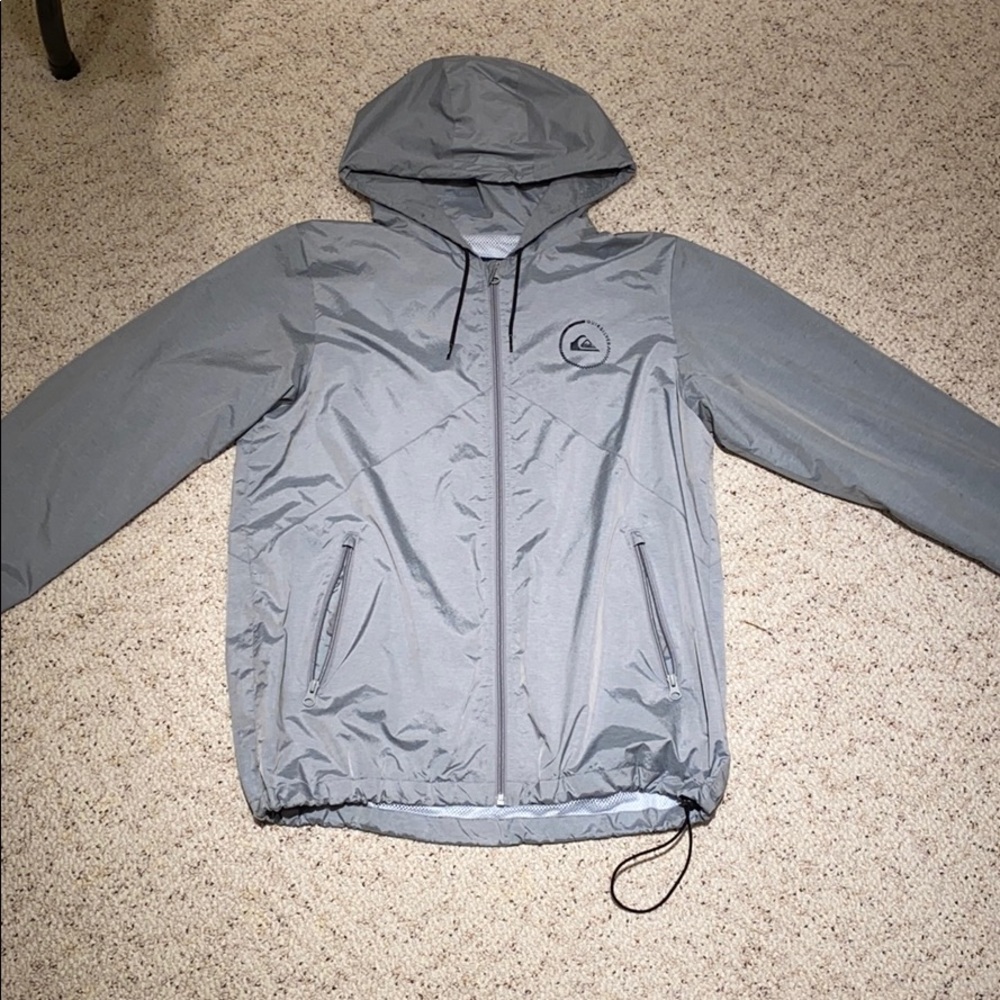Grey Quicksilver Wind Breaker